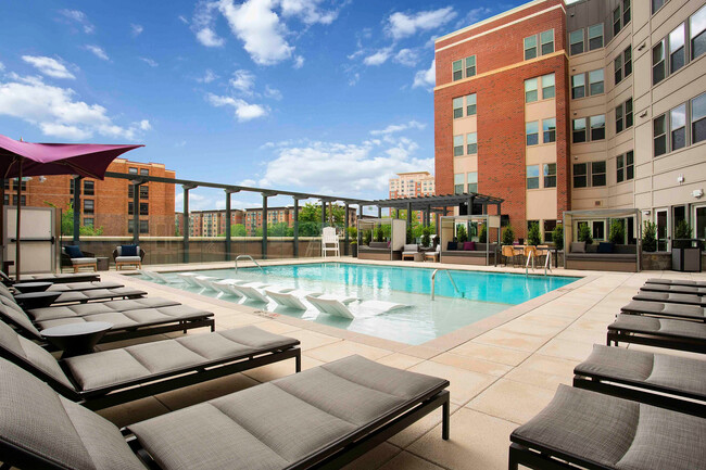 Pool Deck - The Alloy Apartments