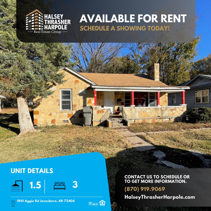 1810 Aggie Rd, Jonesboro, AR 72401 House Rental in Jonesboro, AR
