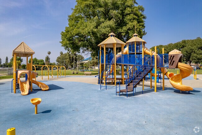 Kids love the playground at Rimgrove Park in Valinda, just outside of West Covina.