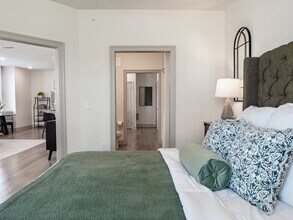 The Opal: 1BR, 1BA- Primary Bedroom - The Waters at Bluebonnet