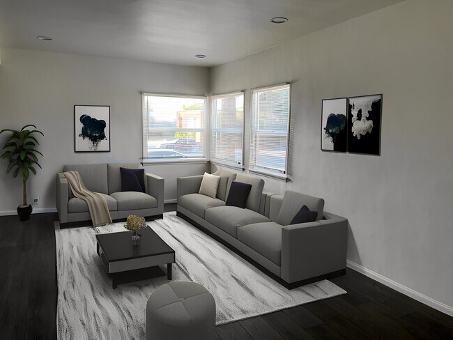 Sala de estar - 9028 Crenshaw Blvd