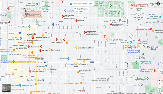 Location - 241 N Vine St
