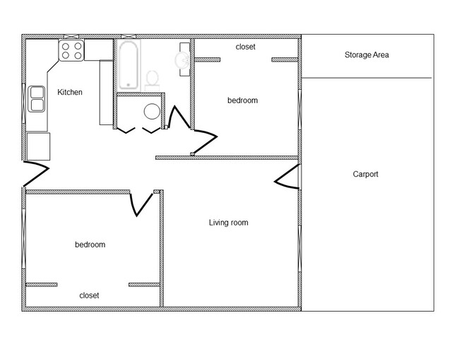 Floorplan - 103 El Alamo St