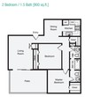 2 Bedroom Apartment Home