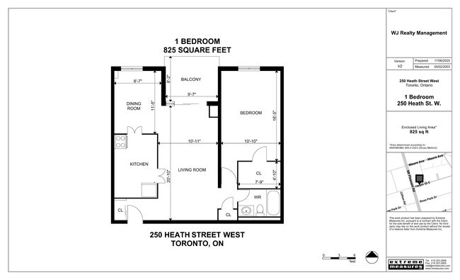 Plan d'étage - 250 Heath