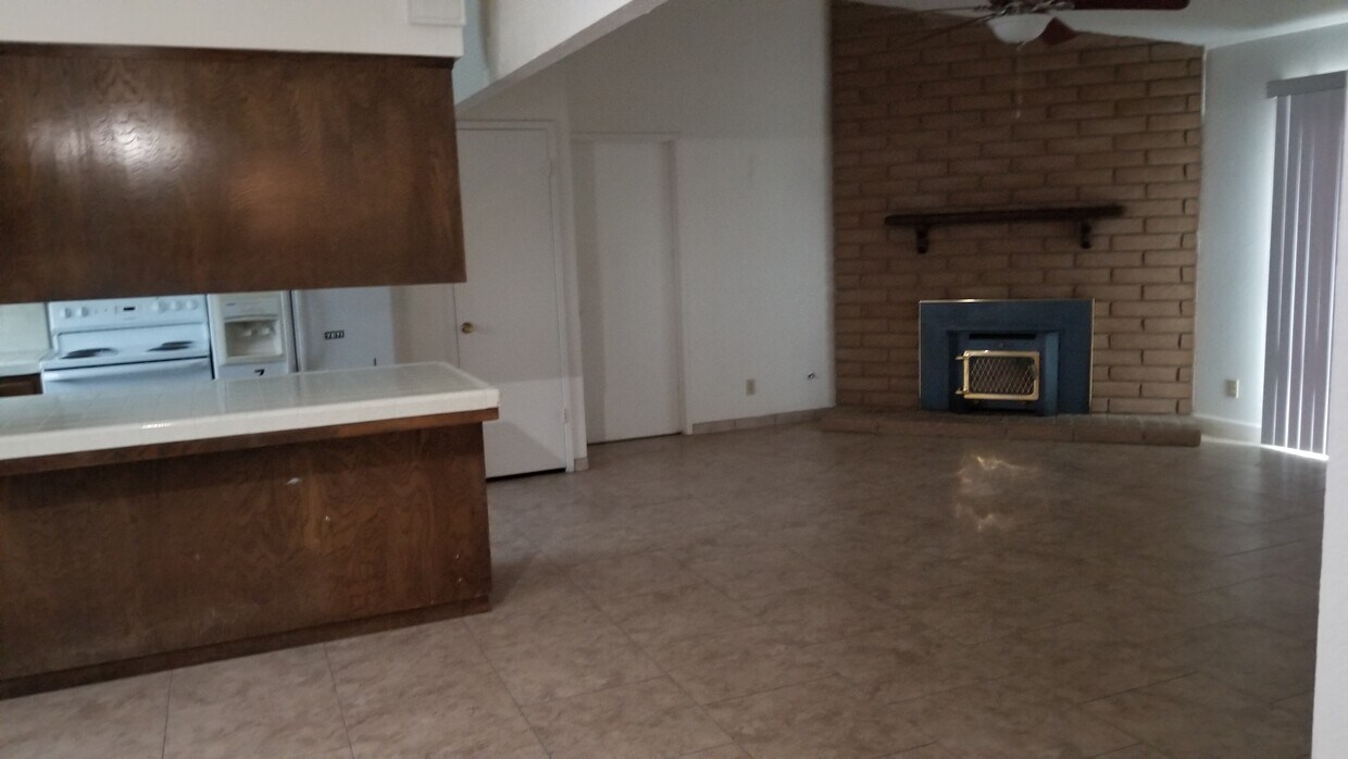 Family Room, kitchen, dining area - 15101 Nelson Ave