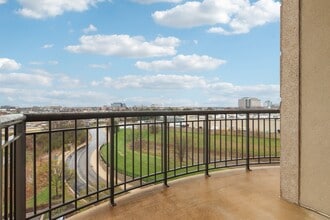 Private balcony with sweeping city and field views - The Easton Downers Grove