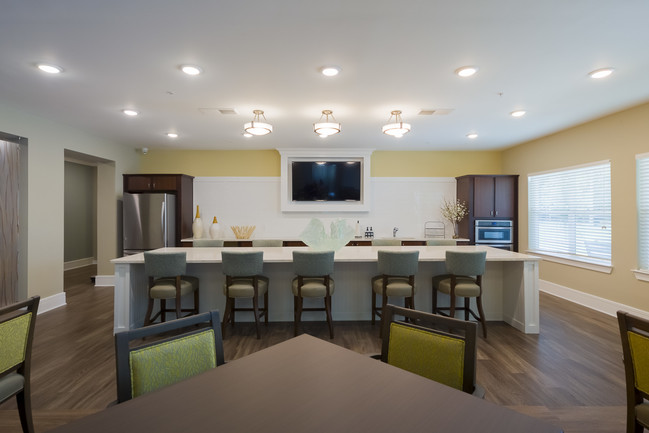 Carter Crossing Apartments | Community Activity Room Kitchen - Carter Crossing Apartments