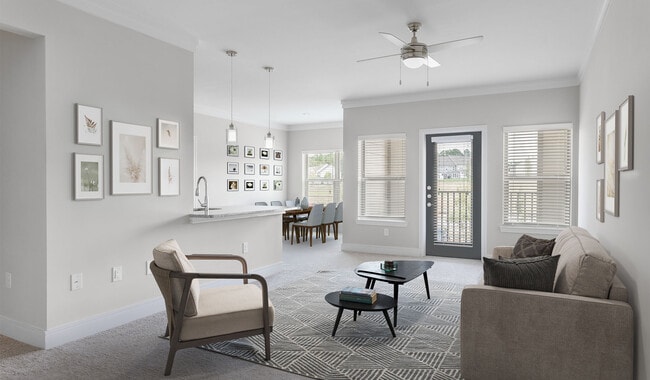 Expansive living and dining areas - Brizo Apartments