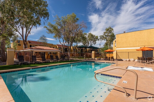 Piscina y spa - Villas Las Mandarinas