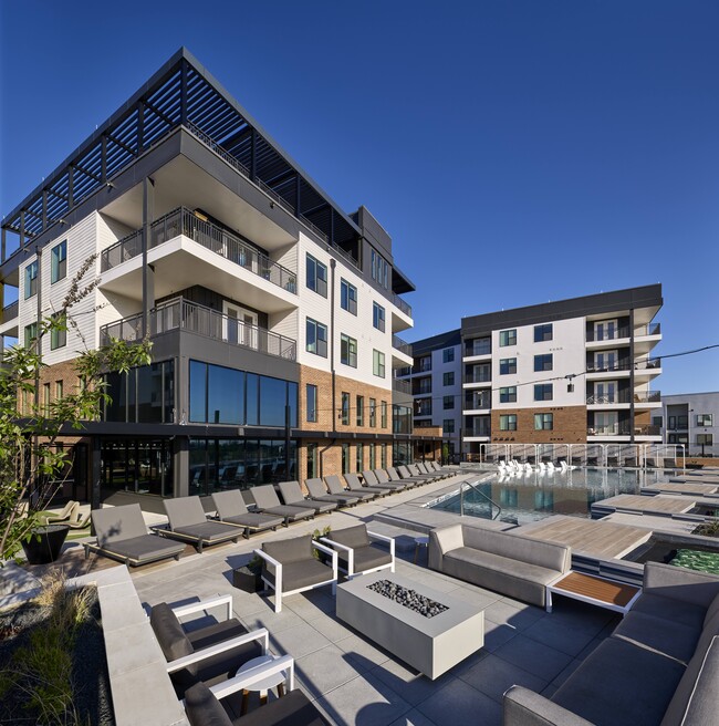 New South Building Resort-style Pool and Sundeck - Bexley at Left Bank