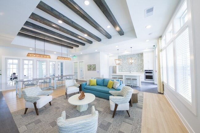 Madison Palms | Jacksonville, FL | Clubroom with Kitchen and TV - Madison Palms