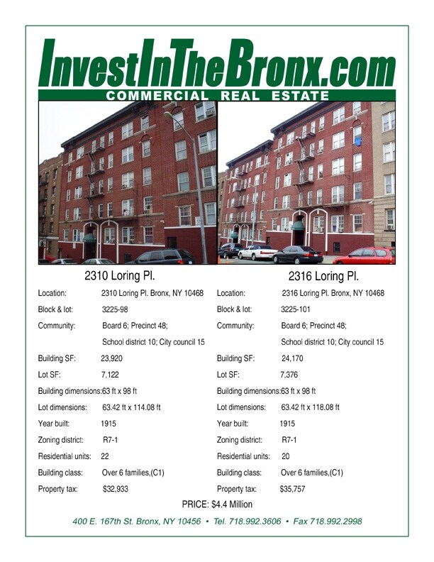 Folleto/volante de marketing - 2312 Loring Pl N
