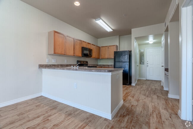 1BR, 1BA - 750SF - Kitchen - Providence at Marine Creek Apartment Homes