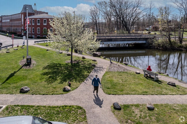 Residents of Berlin can enjoy nature and fresh air at Paper Goods Pond Park.