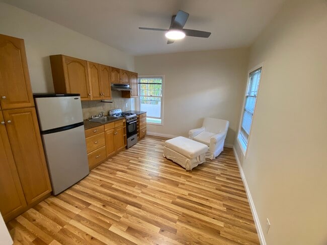Kitchen/open concept front room - 815 14th St