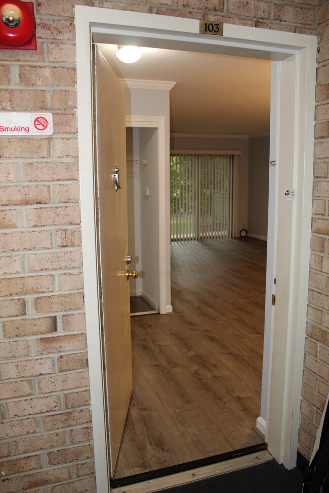Apartment main door - 18302 Streamside Dr