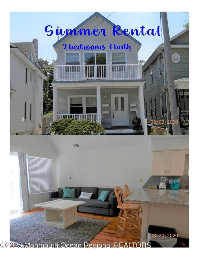 613 Brinley Ave, Bradley Beach, NJ 07720 Townhome Rentals in Bradley