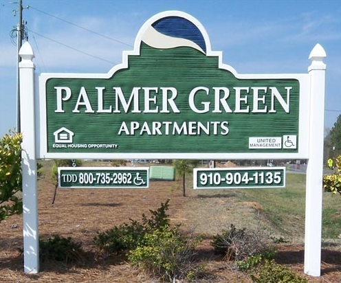 Sign - Palmer Green II Apartments