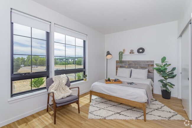 Studio - 504 SF - The Foundry at The Bridge District