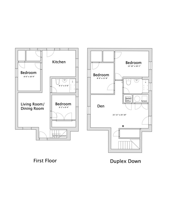 Floor Plan - 4737 N Maplewood Ave