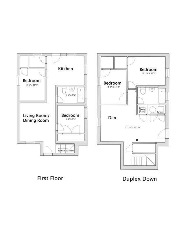 Floor Plan - 4737 N Maplewood Ave