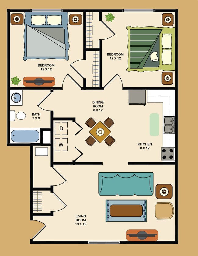 2HAB/1BA - Autumn Hill Apartments