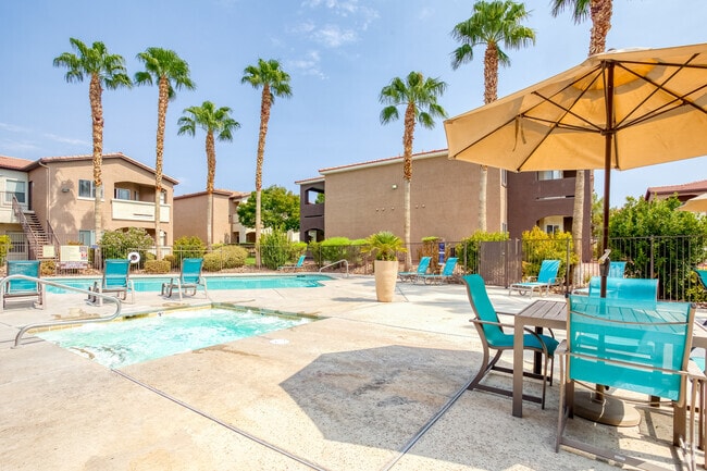 Pool Area - Villas at Sunrise Mountain
