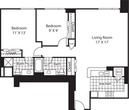 Two Bedroom 1128 A