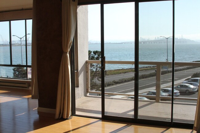Views of SF and Bay from Living & Dining Room - 2 Anchor Dr
