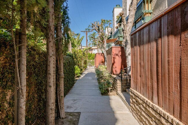 Pathway to front door of townhouse - 11645 Acama St