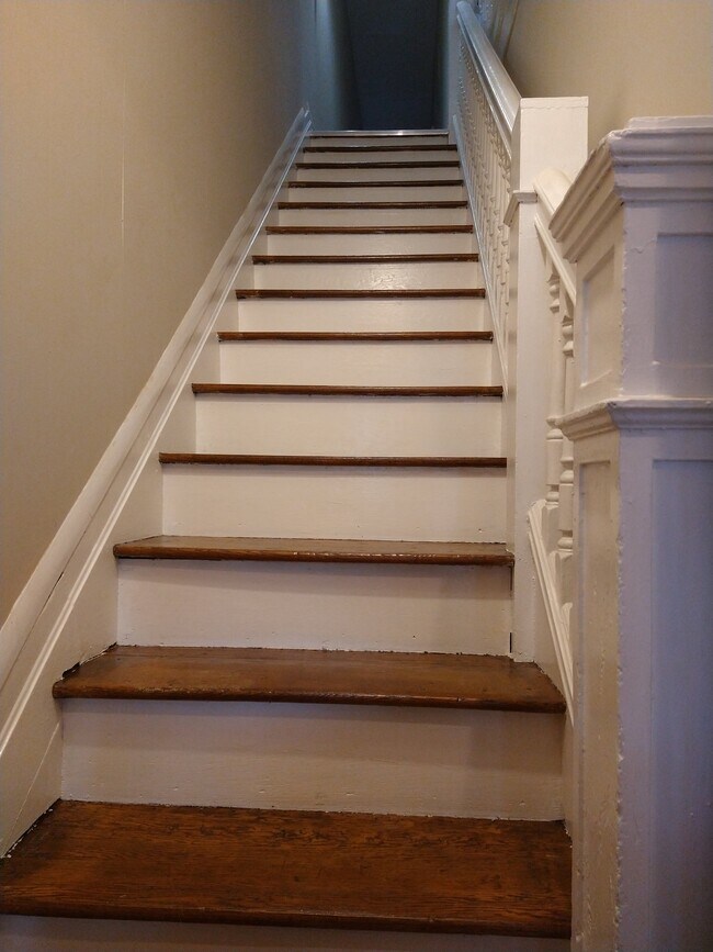 Stairs to 2nd Floor - 238 S Madison St
