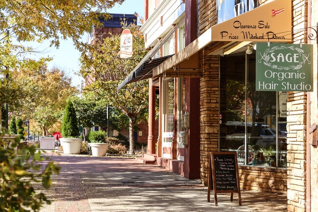 Downtown Statesville looks great in the fall colors.