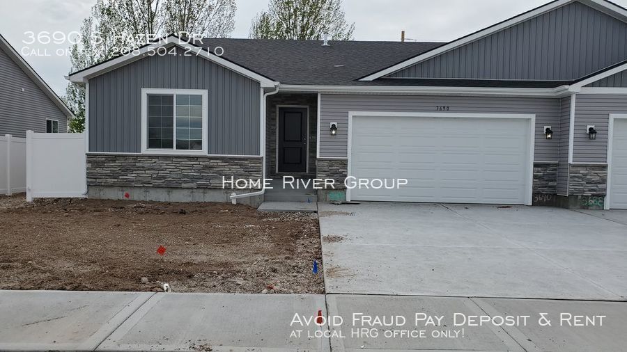 3690 S Hazen Dr, Ammon, ID 83406 Townhome Rentals in Ammon ID