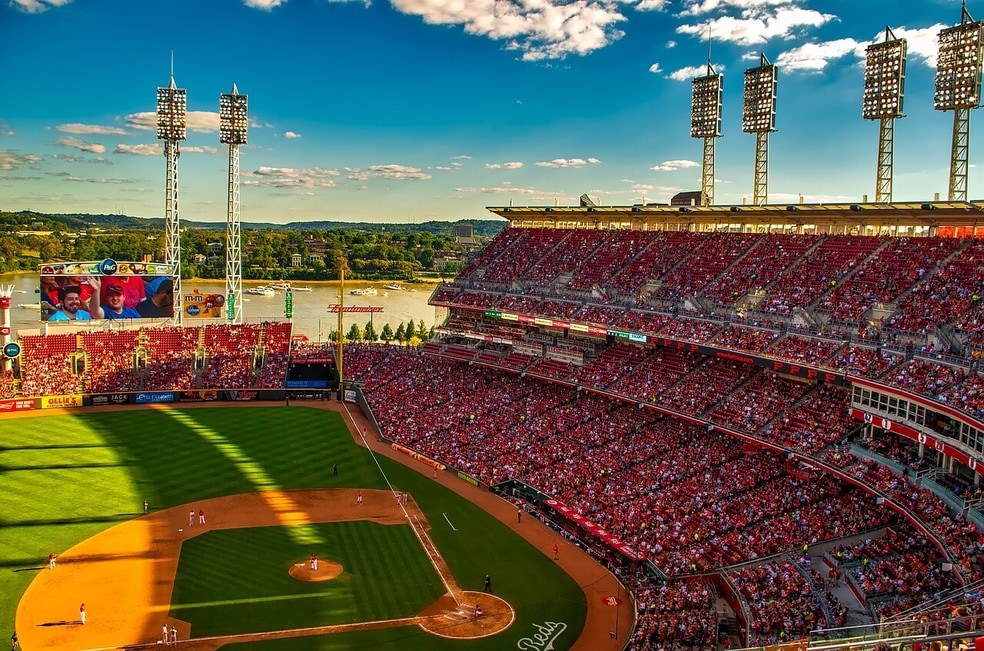 Cheer on the Cincinnati Reds at the Great American Ball Park