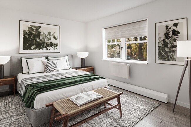 Master Bedroom - Glenwood Gardens Apartments