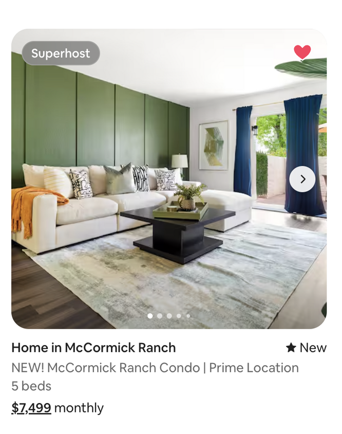 Living room - 7350 N Via Paseo del Sur