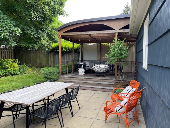Backyard Deck/Living Space - 3524 NE 19th Ave