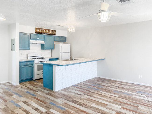 Renovated Kitchen - El Campo Apartments