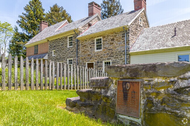 Take in the history at the 1696 Massey House located in the heart of Broomall.