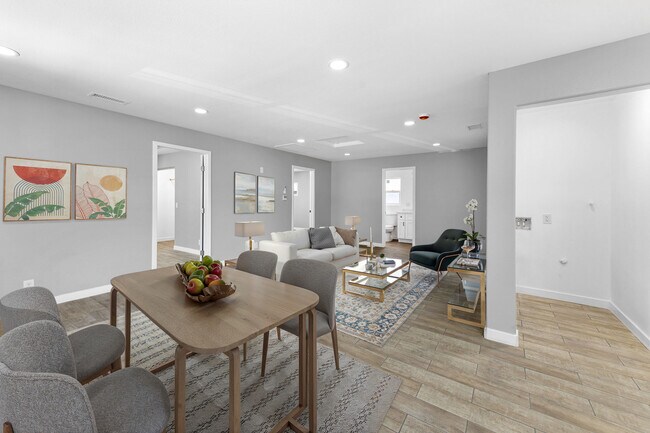 Dining/Living Room View - 120 E Rose Ave