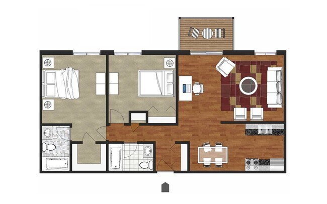 Foto del interior - Melrose Gates