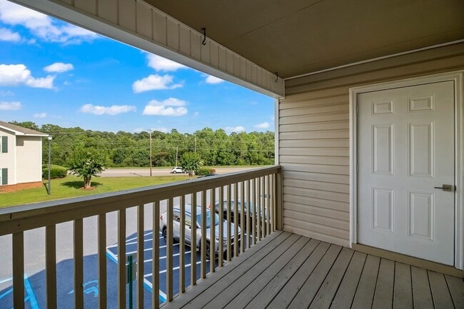 Private Balcony - The Tarragon Apartments