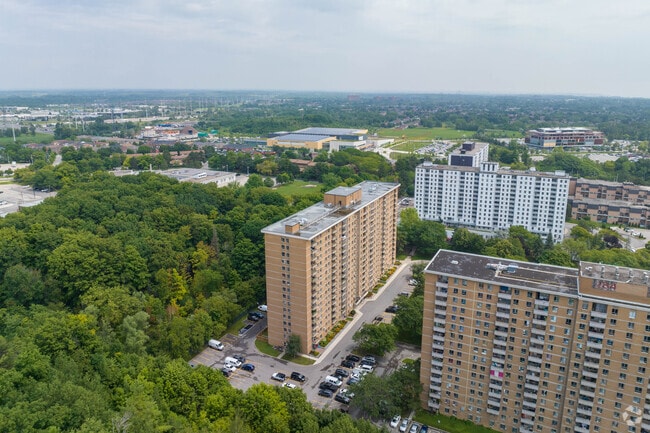 Aerial Photo - Statley Towers Apartments