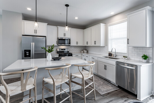 2BR, 2.5BA - 1,438SF - Kitchen - Olive Lane Townhomes