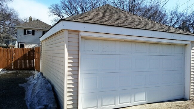 front of heated garage - 114 Walnut Street