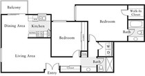 2 Bedrooms A