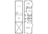 2 Bed/1 Bath Loft-B1L