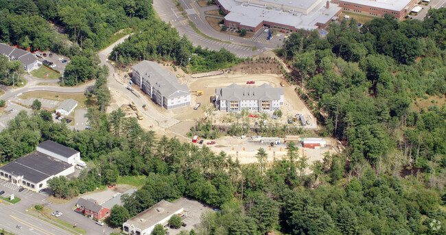 Aerial Photo - Bedford Village Manor at Riddle Brook