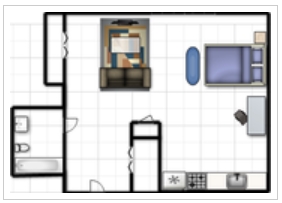 Monoambiente ALGUNOS - The Graduate Apartments